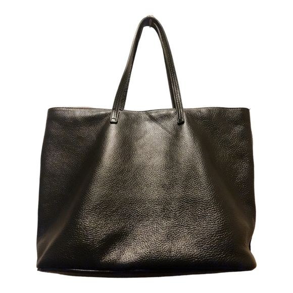 Johnny Was Tippi Tote Black Pebbled Leather - Picture 2 of 11